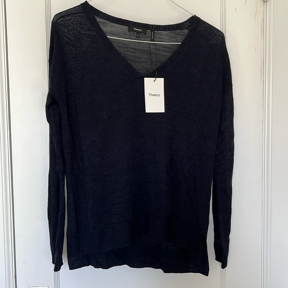 Theory Larissa Flamme In Spring Navy, Size P